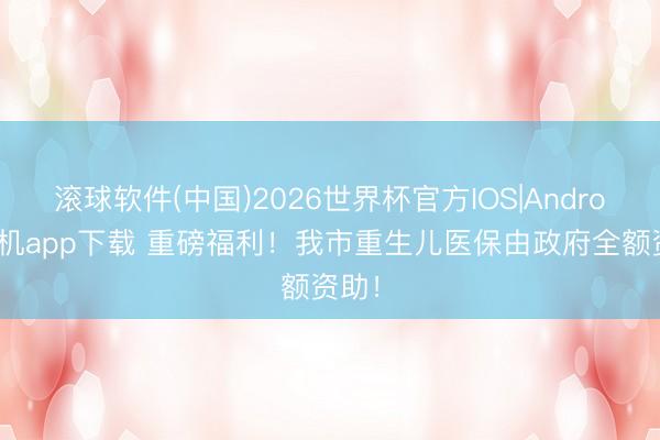 滚球软件(中国)2026世界杯官方IOS|Android手机app下载 重磅福利！我市重生儿医保由政府全额资助！