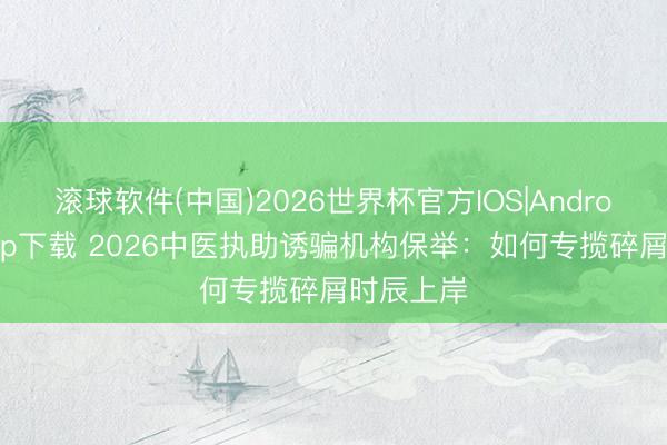 滚球软件(中国)2026世界杯官方IOS|Android手机app下载 2026中医执助诱骗机构保举：如何专揽碎屑时辰上岸