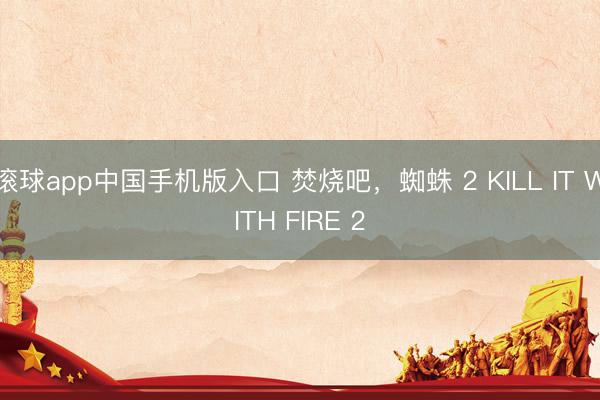 滚球app中国手机版入口 焚烧吧，蜘蛛 2 KILL IT WITH FIRE 2