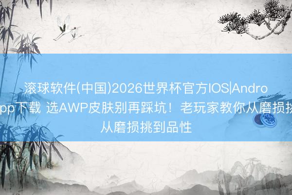 滚球软件(中国)2026世界杯官方IOS|Android手机app下载 选AWP皮肤别再踩坑！老玩家教你从磨损挑到品性