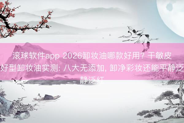 滚球软件app 2026卸妆油哪款好用? 干敏皮友好型卸妆油实测: 八大无添加， 卸净彩妆还能平静泛红