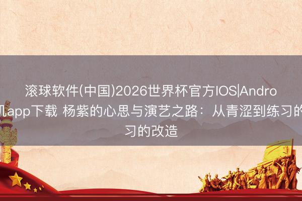 滚球软件(中国)2026世界杯官方IOS|Android手机app下载 杨紫的心思与演艺之路：从青涩到练习的改造