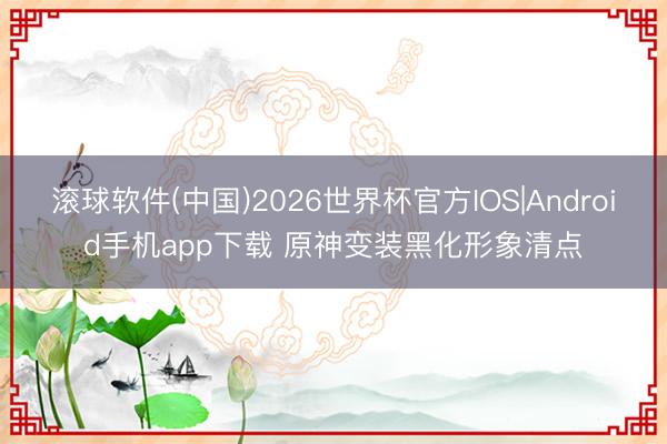 滚球软件(中国)2026世界杯官方IOS|Android手机app下载 原神变装黑化形象清点