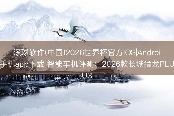 滚球软件(中国)2026世界杯官方IOS|Android手机app下载 智能车机评测：2026款长城猛龙PLUS